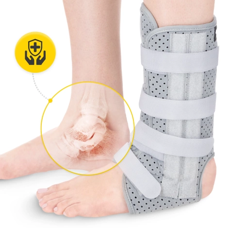 Orteza stawu skokowego z bocznym wzmocnieniem