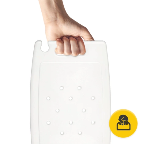 Taboret stołek pod prysznic prostokątny