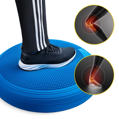 Poduszka sensomotoryczna MED+ 60 cm niebieska