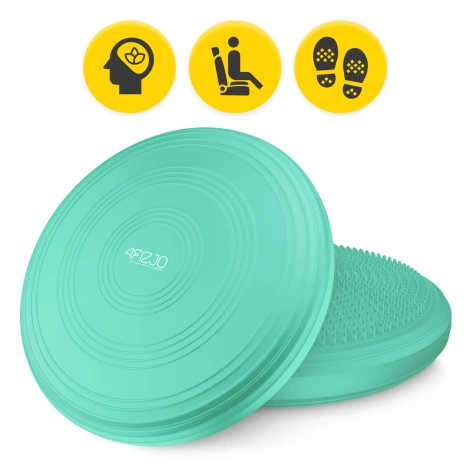 Poduszka sensomotoryczna MED+ 33 cm miętowa