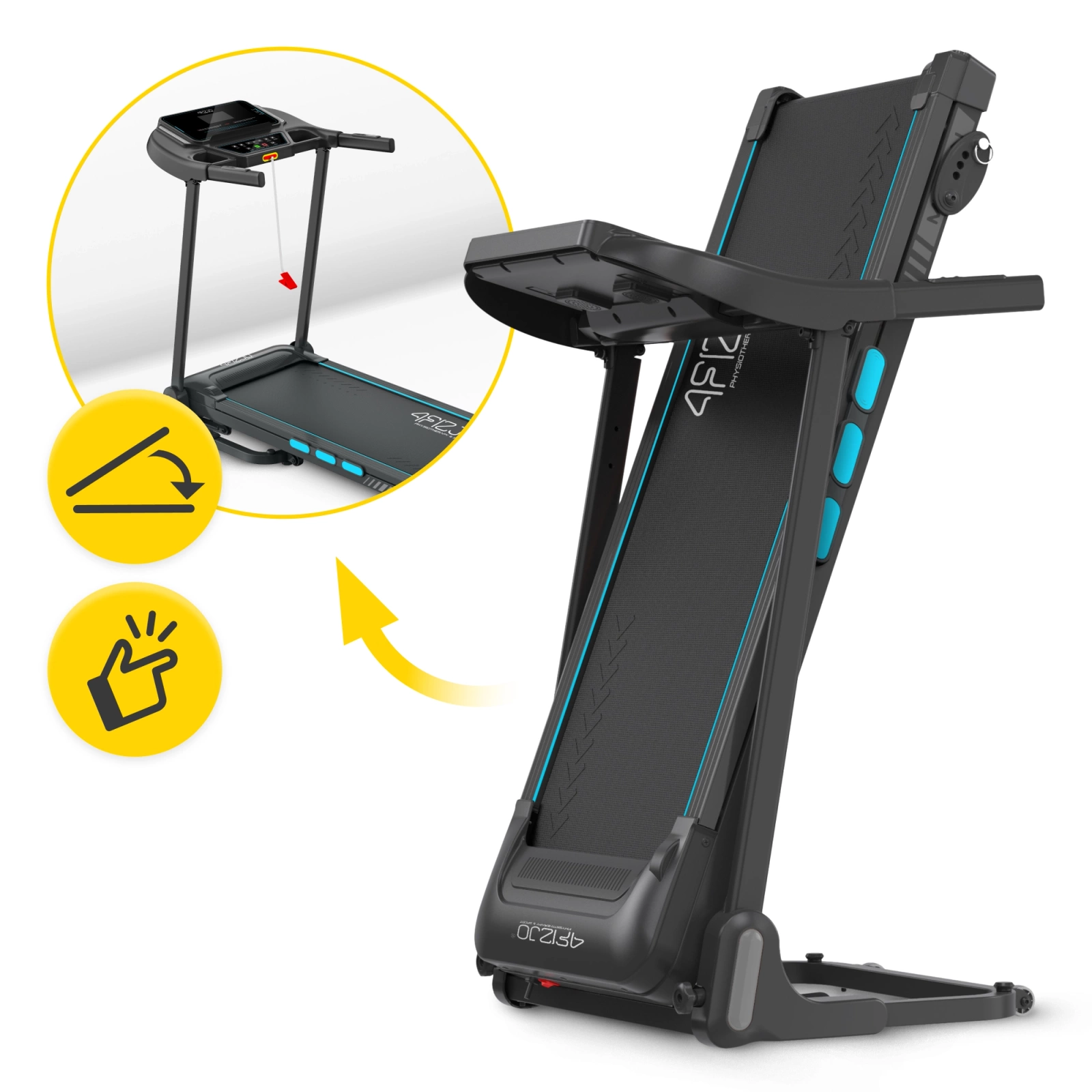 Elektryczna bieżnia domowa składana MY-RUN