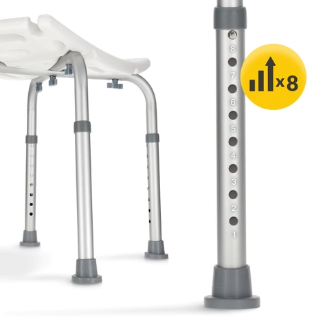 Taboret stołek pod prysznic prostokątny