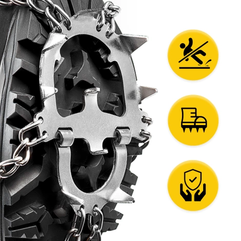 Raczki na buty turystyczne PREMIUM (44-46) XL