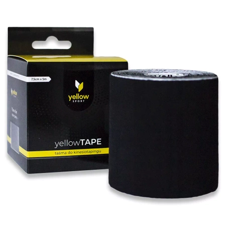 Taśma Kinesiotaping YellowTape 5m x 7,5cm