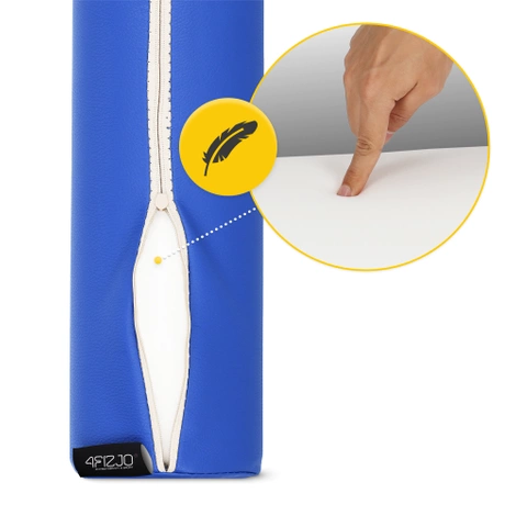 Wałek rehabilitacyjny kształtka do masażu 30 x 10 cm niebieska