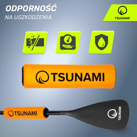 Bojka wypornościowa pływak do wiosła SUP PRO pomarańczowy