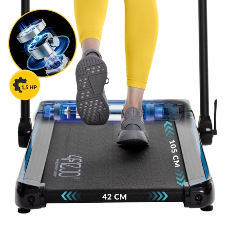 Elektryczna bieżnia domowa pod biurko TM SPEED