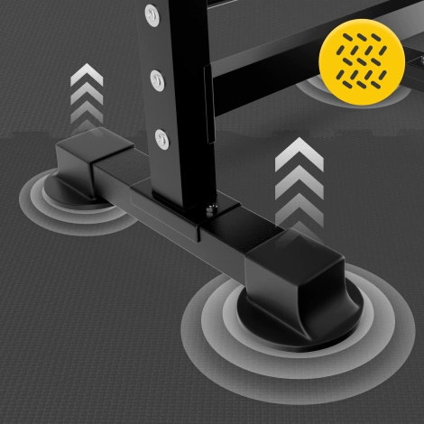 Mata ochronna piankowa PUZZLE na podłogę 60 x 60 cm 4 szt.