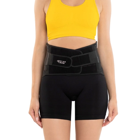 Pas ortopedyczny na kręgosłup lędźwiowy M czarny