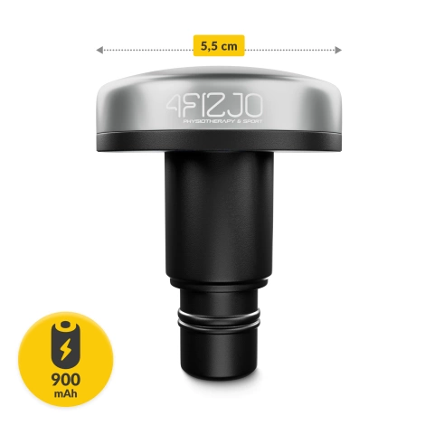 Końcówka rozgrzewająca do pistoletu masującego