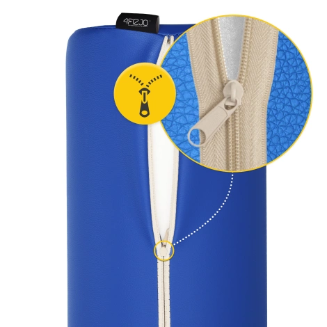 Wałek rehabilitacyjny kształtka do masażu 60 × 15 cm niebieska