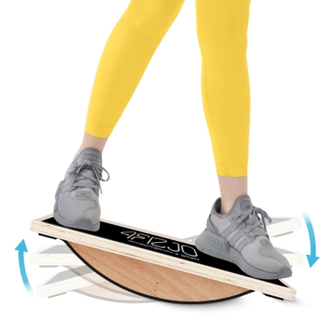 Drewniana platforma do balansowania BALANCE BOARD