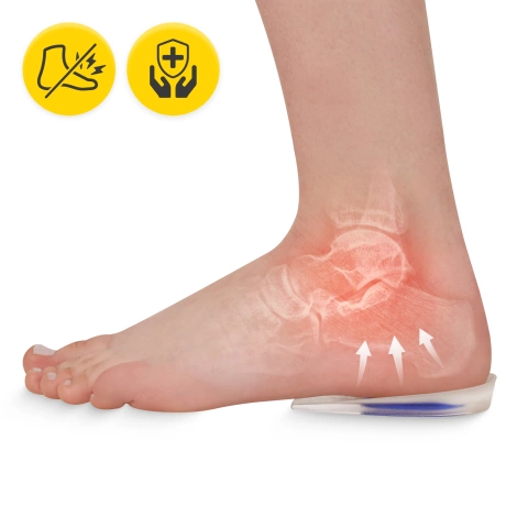 Wkładki żelowe pod pięty S/M