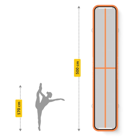 Ścieżka akrobatyczna AIR MAT 5 x 1 x 0,15 m