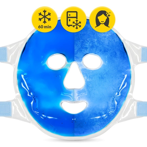 Wielorazowa maska żelowa na twarz ciepło-zimno