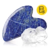 Klasyczny kamień Gua Sha z naturalnego lazurytu