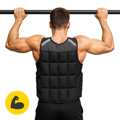 Kamizelka obciążeniowa do ćwiczeń 20 kg