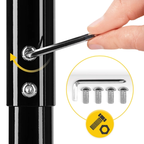 Poręcze treningowe do dipów stacjonarne