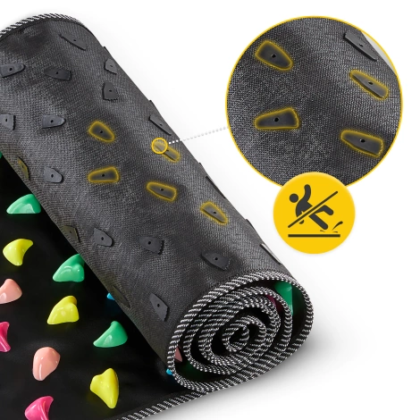 Mata do masażu stóp z kamykami 140 x 35 cm