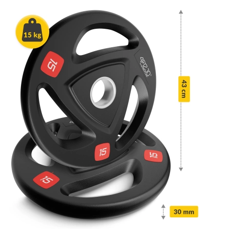 Obciążenie olimpijskie 2 x 15 kg