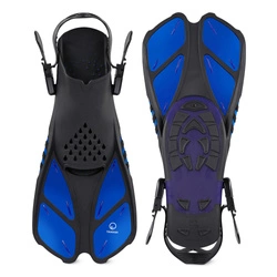 Płetwy do pływania TSUNAMI L/XL granatowe