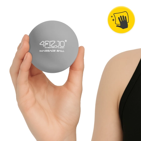 Piłka do masażu Lacrosse Massage Ball szara