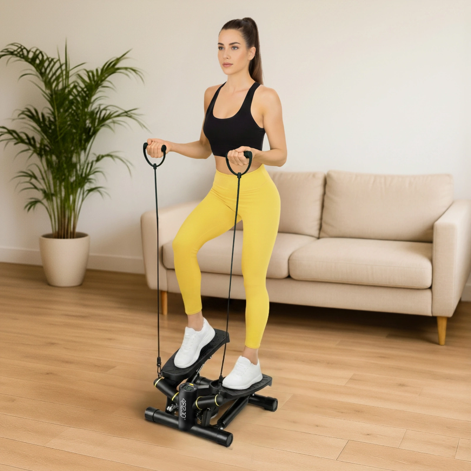 Kompaktowy mini stepper skrętny LITE z ekspanderami