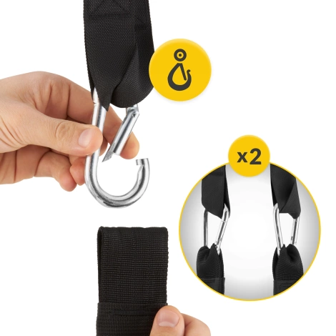 Rękawy do treningu mięśni brzucha AB Sling Straps