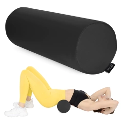 Wałek rehabilitacyjny kształtka do masażu 60 x 20 cm czarna