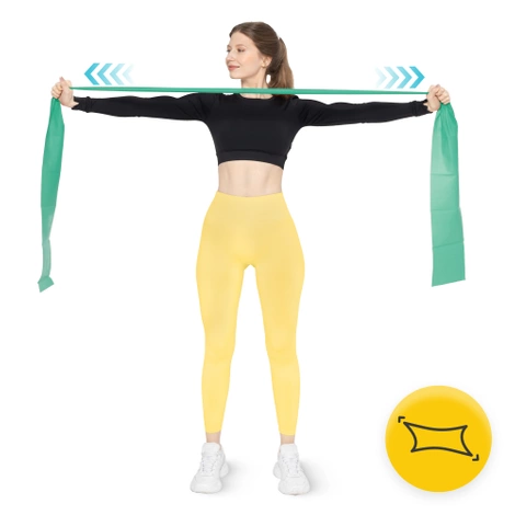 Taśma rehabilitacyjna FLAT BAND 5-8 kg