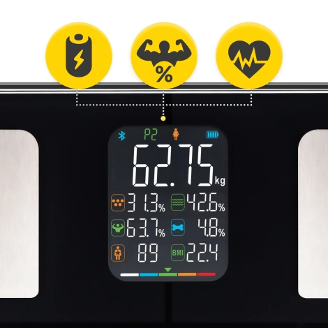 Elektroniczna waga łazienkowa analityczna EVO