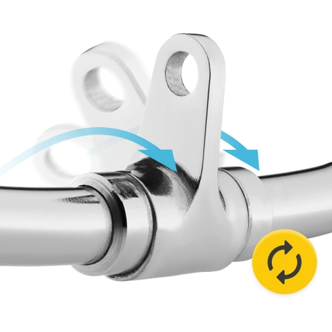 Uchwyt do wyciągu łamany