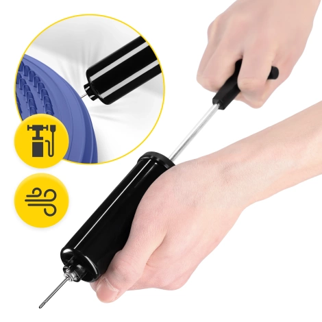 Poduszka sensomotoryczna MED+ 33 cm granatowa