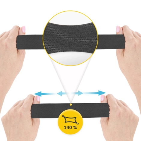 Taśma do kinesiotapingu 5 cm x 5 m