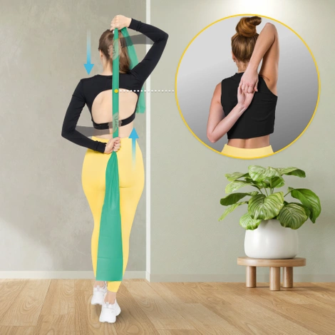 Taśma rehabilitacyjna FLAT BAND 5-8 kg