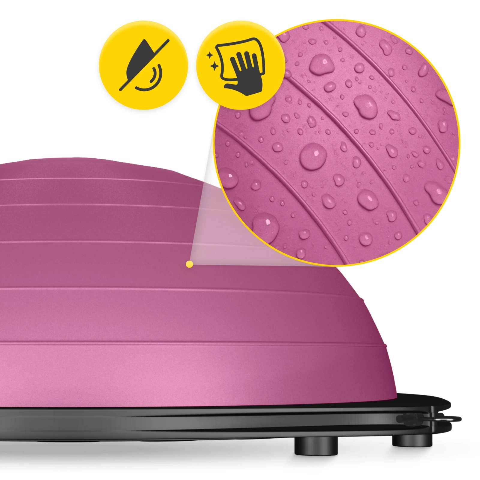 polpilka pilka rownowazna bosu do balansowania do cwiczen