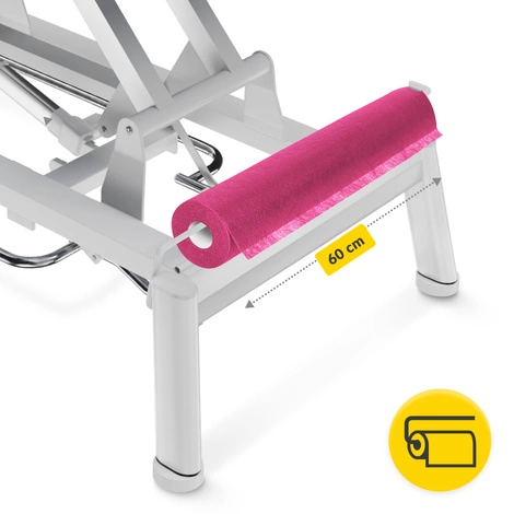 Podkład medyczny w rolce MED 60 cm x 50 m różowy