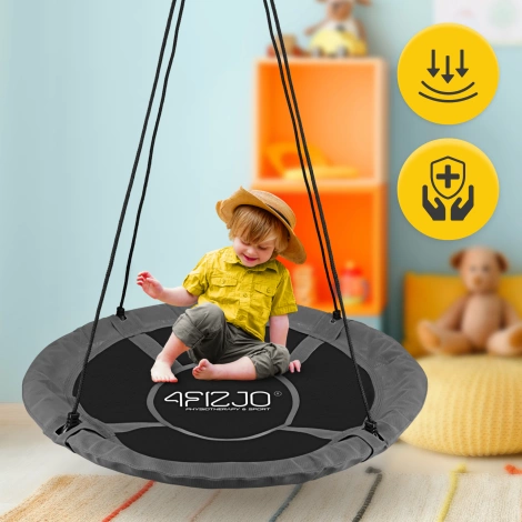 Huśtawka ogrodowa dla dzieci XL Bocianie Gniazdo 110 cm