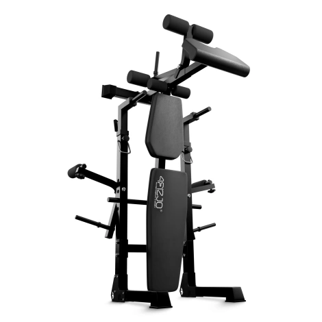 Zestaw kulturystyczny do ćwiczeń PRO 130 kg - domowa siłownia