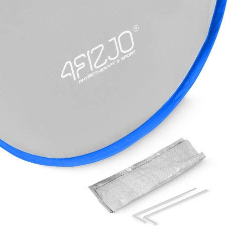 Namiot plażowy samorozkładający niebiesko-szary