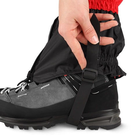 Stuptuty ochraniacze wodoodporne na buty uniwersalne czerwone