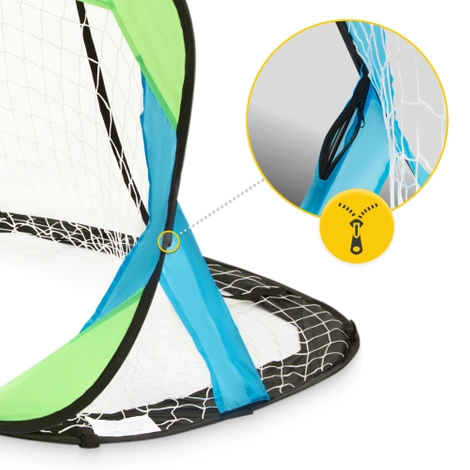 Bramka piłkarska dla dzieci samorozkładająca 2 szt.