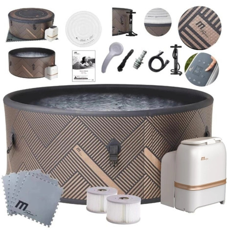 Dmuchane spa ogrodowe MSpa MONO ECO WIFI 6-osobowe