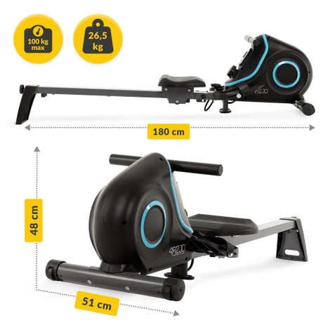 Wioślarz magnetyczny ergometr EVO+