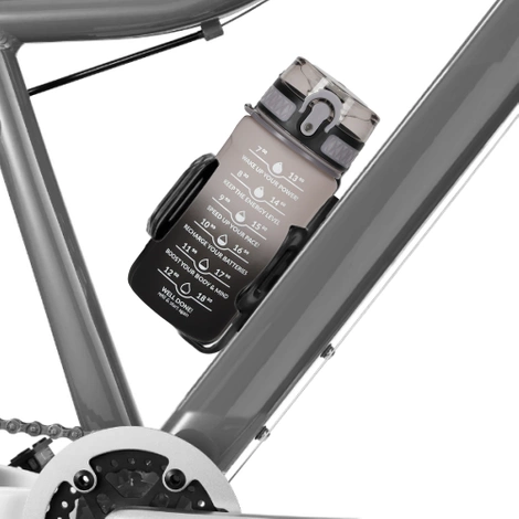 Butelka motywacyjna na wodę 0,5 L szara