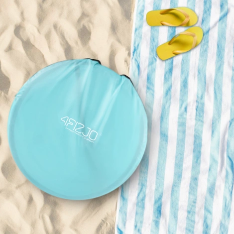 Namiot plażowy samorozkładający szary