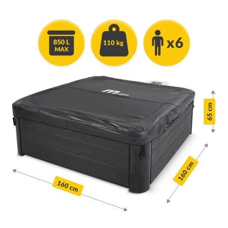 Spa ogrodowe MSpa SAPPHIRE WIFI 6 os.