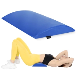 Półwałek lędźwiowy do rehabilitacji niebieski