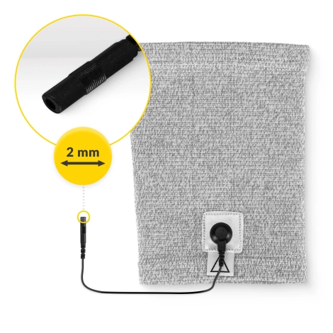 Opaska przewodząca do elektrostymulacji łokcia