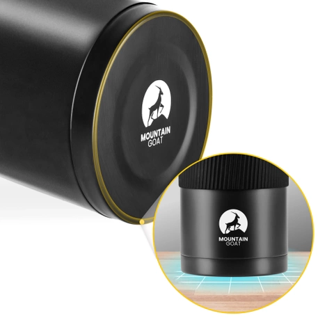 Termos obiadowy ze stali nierdzewnej 1 litr czarny